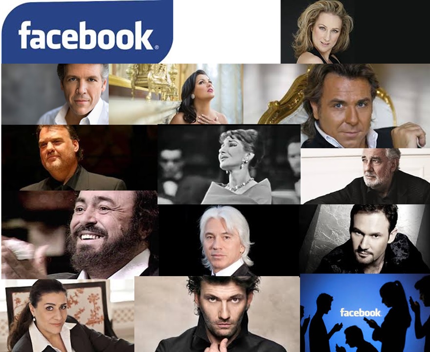 Les chanteurs d opera sur Facebook sont nombreux